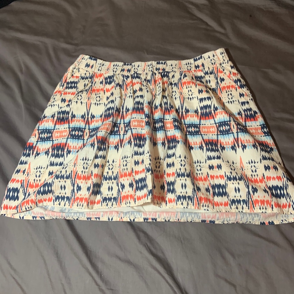 Patterned skirt